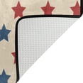 thumbnail image 4 of Coolnut Lightweight Carpet Mats, 5'3" x 4' Area Soft Rugs, Floor Mat Rug Home Decoration for Kids Room Living Room, 63"x 48" Vintage Colors Stars, 4 of 6
