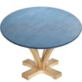 thumbnail image 2 of Nappe de 23,6 Po Imperméable et Résistante aux Taches, Housse de Table Antidérapante avec Bord Élastique, Housse de Protection Décorative pour Table, Nappe en Polyester, 2 of 11