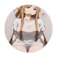 thumbnail image 1 of Posavasos de tierra de diatomeas absorbente de Sword Art Online, el aislamiento antideslizante de tierra de diatomeas sin olor protege la superficie de la mesa contra daños Talla única, 1 of 7