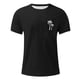thumbnail image 4 of Camisas de Manga Larga para Hombres Imprimir Casual Cuello Redondo Blusa de Manga Corta, Camisas de Lino para Hombres, 4 of 4