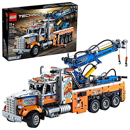 Juego de juguetes de construcción LEGO Technic 42128 para grúa