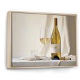 thumbnail image 2 of Designart "Chardonnay'S Enchanting Flair" Wine Floater Framed Wall Decor, 2 of 5
