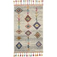 thumbnail image 2 of Nourison Moroccan Casbah Tribal Cream/Grey 2'2" x 4' Area Rug, (2x4), 2 of 8