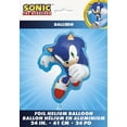 thumbnail image 2 of Set de globos Sonic The Hedgehog Foil, juego de 2 unidades, multicolor, 2 of 5