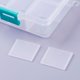 thumbnail image 4 of 1 caja organizadora de plástico con divisores ajustables, rectangular, decorativa, color blanco., 4 of 4