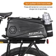 thumbnail image 2 of 8.6L Large Capacity  Bag Waterproof  Rear Seats Bag Reflective Strips Design Multifunctional Mountain Bike Electric Bike Motorcycle Rear Bag Outdoor Riding Equipmen, 2 of 7