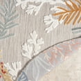 thumbnail image 6 of Laddha Home Designs 7.5' Coastal Coral indoor Outdoor Round Area Throw Rug - Beige and Orange, 6 of 9