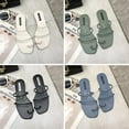 thumbnail image 6 of Korean-style Flat Slippers Female Slip-on Toe With Sandals And Slippers Fashion Women's Shoes, 6 of 6