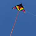 thumbnail image 3 of Cometa Triangular Grande Cometa triangular grande con cola de 2x3m, mejora la coordinación, bonita cometa arcoíris, regalo para niños Sywqhk libre de BPA, 3 of 8