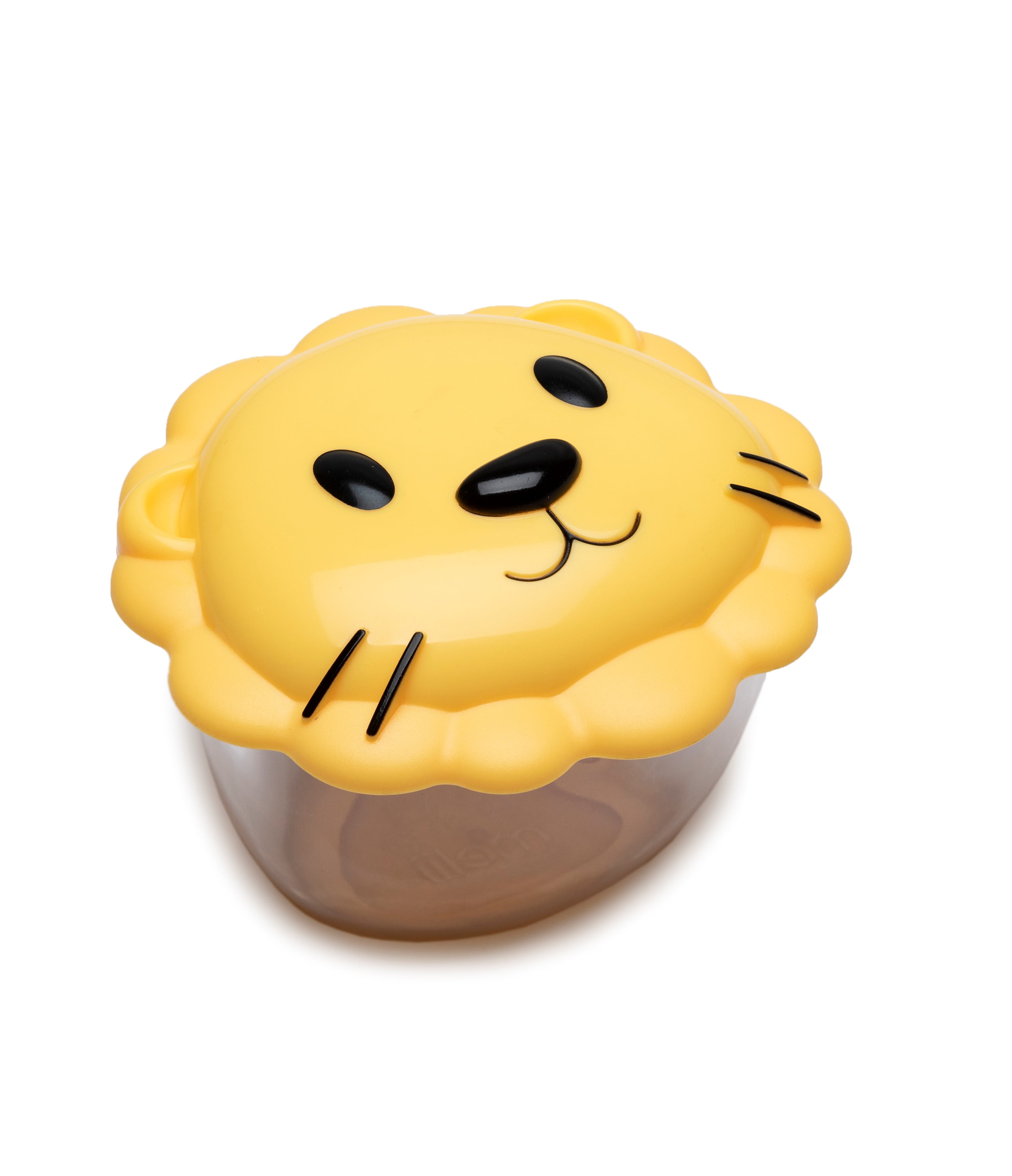 melii Animal Snack Containers with lid (Lion)