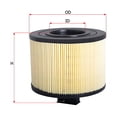 thumbnail image 1 of Filtro De Aire Motor X1 2010 A 2011 Bmw L6 3.0L Cil SAKURA ., 1 of 3
