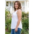 thumbnail image 3 of Woman Within Plus Size Graphic Tank Tunic, 3 of 5