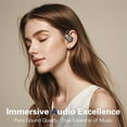 thumbnail image 4 of VEAT00L T5 Open Ear Headphones with Mic, Air Conduction Wireless Earbuds with LED Digital Display 40 Hrs Playtime,Clear Call ,Fast Charing,IPX7,Bluetooth 5.4 Open Ear Earbuds for Running, Workout, 4 of 7