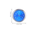 thumbnail image 2 of 1 reloj luminoso para coche, práctico y decorativo, para montar en el vehículo., 2 of 6
