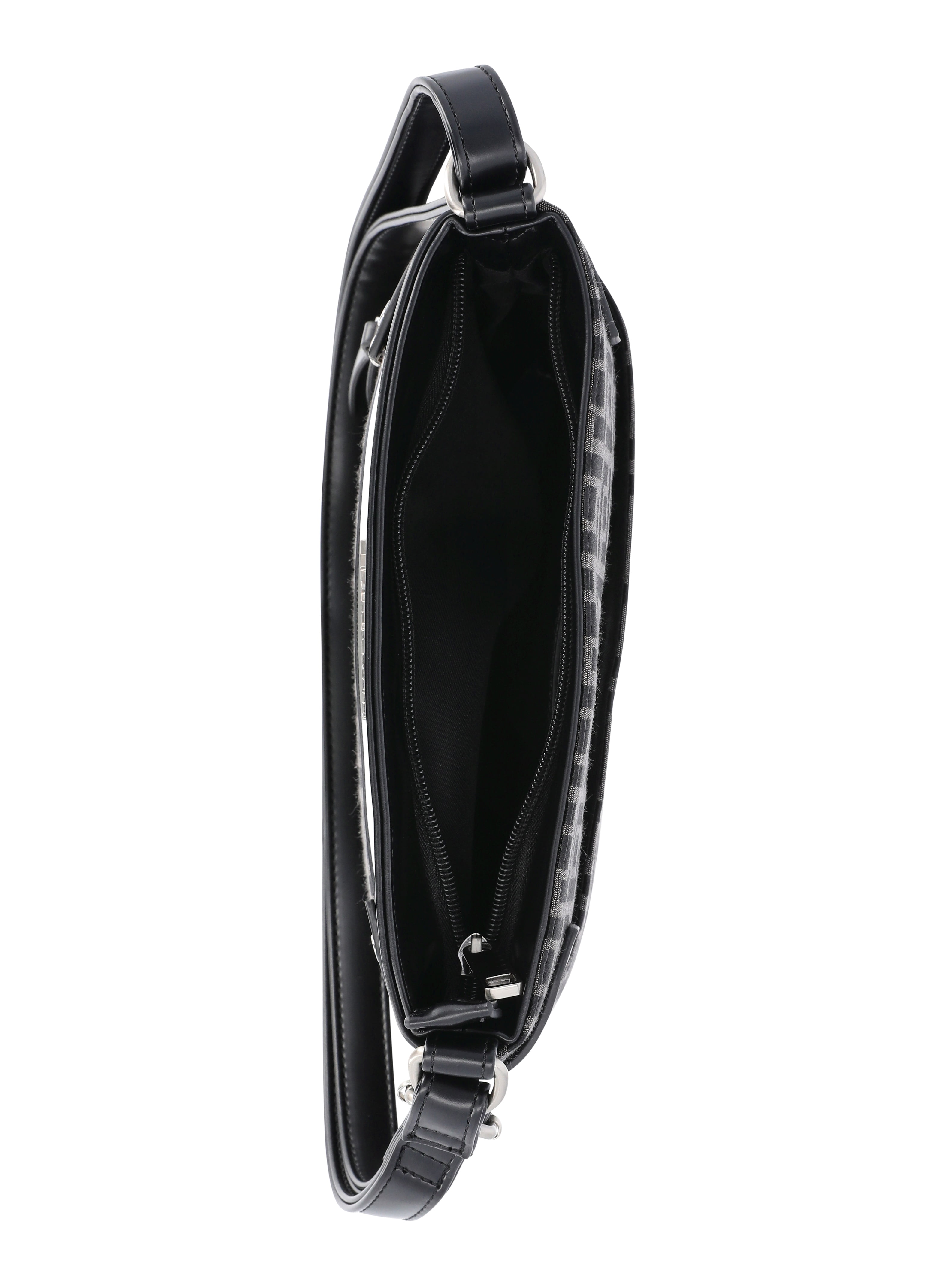 Fiorelli Women's Lila Crossbody Handbag, Black Jacquard
