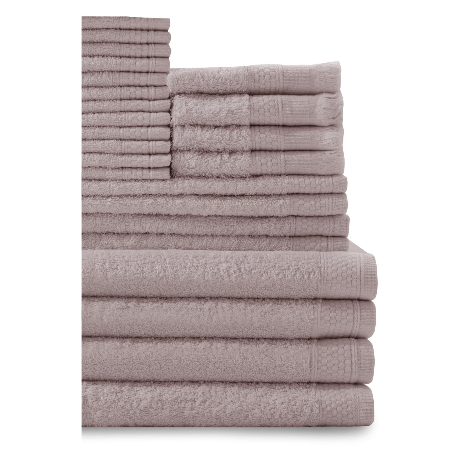Baltic Linen Company 24 Piece Multi Count Complete Cotton Towel Set