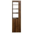 thumbnail image 2 of 70.87 in. Tall Wood 4-Shelf Bookcase with 3 Drawers, 2 of 13