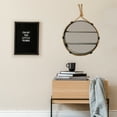 thumbnail image 4 of Nearly Natural 15" Round Wall Shelf in Black, 4 of 4
