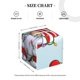 thumbnail image 4 of Balery Funny Christmas Gnome Porta Pañuelos de Cuero con Estampado – Funda Moderna Cuadrada para Caja de Pañuelos, Dispensador 5x5x5'', 4 of 7