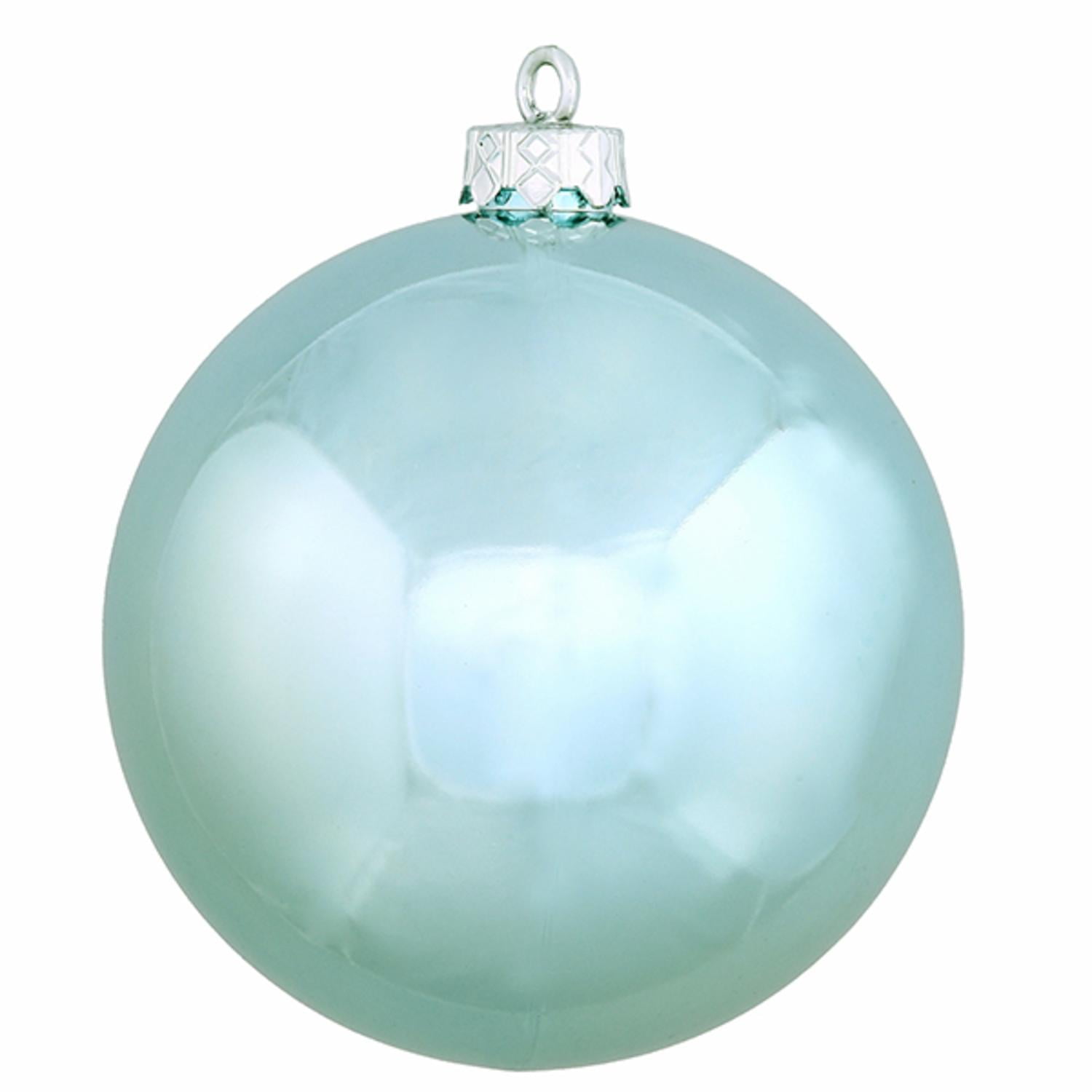 Shiny Mermaid Blue Commercial Shatterproof Christmas Ball Ornament 10