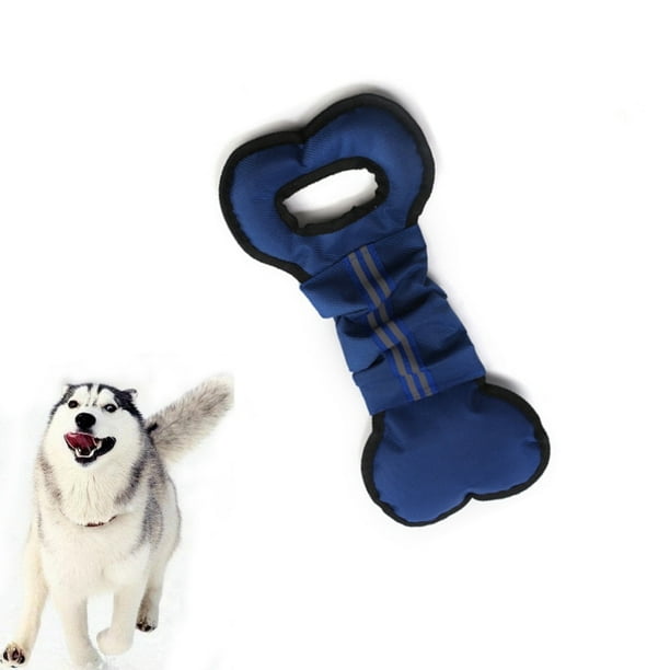 SUPERHOMUSE Durable Dog Chew Toys Bone Shape Extra Large Dog Toys, Interactive Strong Tug Toy