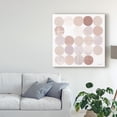 thumbnail image 3 of Trademark Fine Art 'Dots II Square II Blush' Canvas Art by Michael Mullan, 3 of 4