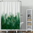 thumbnail image 2 of Mizhona Green and Gold Marble Shower Curtain for Bathroom Waterproof Polyester Modern Luxury Decoration with Hooks 72"X72", 2 of 4