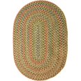 thumbnail image 1 of Rhody Rug KA53R048X072 Katie 4 x 6 ft. Multi Indoor-Outdoor Oval Braided Rug, Camel, 1 of 1