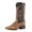 Cigar, variant on Ferrini Western Boots Mens Bronco Pirarucu Print Brown 43393-10