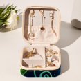 thumbnail image 6 of Watermelon Travel Portable Square Jewelry Box for Rings Earrings Necklaces Bracelets Girls Women Display Case Holder Organizer Stand Storage Box, 6 of 6
