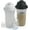 Black-White, variant on Signoraware Shaker Bottles | 17-Ounce Plastic Protein Shake Bottle for Meal Replacement Shakes & Smoothies, Beverages, Mixing Salad Dressing & Sauces, Margarita, More | 2 Pack