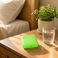 thumbnail image 7 of Pill Organizer 4 Compartment Green 3X3X1 Inch Compact for Travel and Purses, 7 of 7