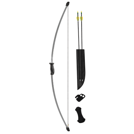 Bear Archery Wizard Youth Bow Set Includes Arrows, Armguard, Arrow Quiver, and Finger Tab Recommended for Ages 5 to (Best Archery Accessories 2019)
