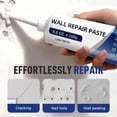 thumbnail image 4 of 2026 New Efficient Drywall Repair Kit with Scraper, Quick Drying Wall Mending Agent for Holes & Cracks, White Spackle Wall Repair Paste for Drywall, Plaster, DIY Fix (2 PCS), 4 of 6