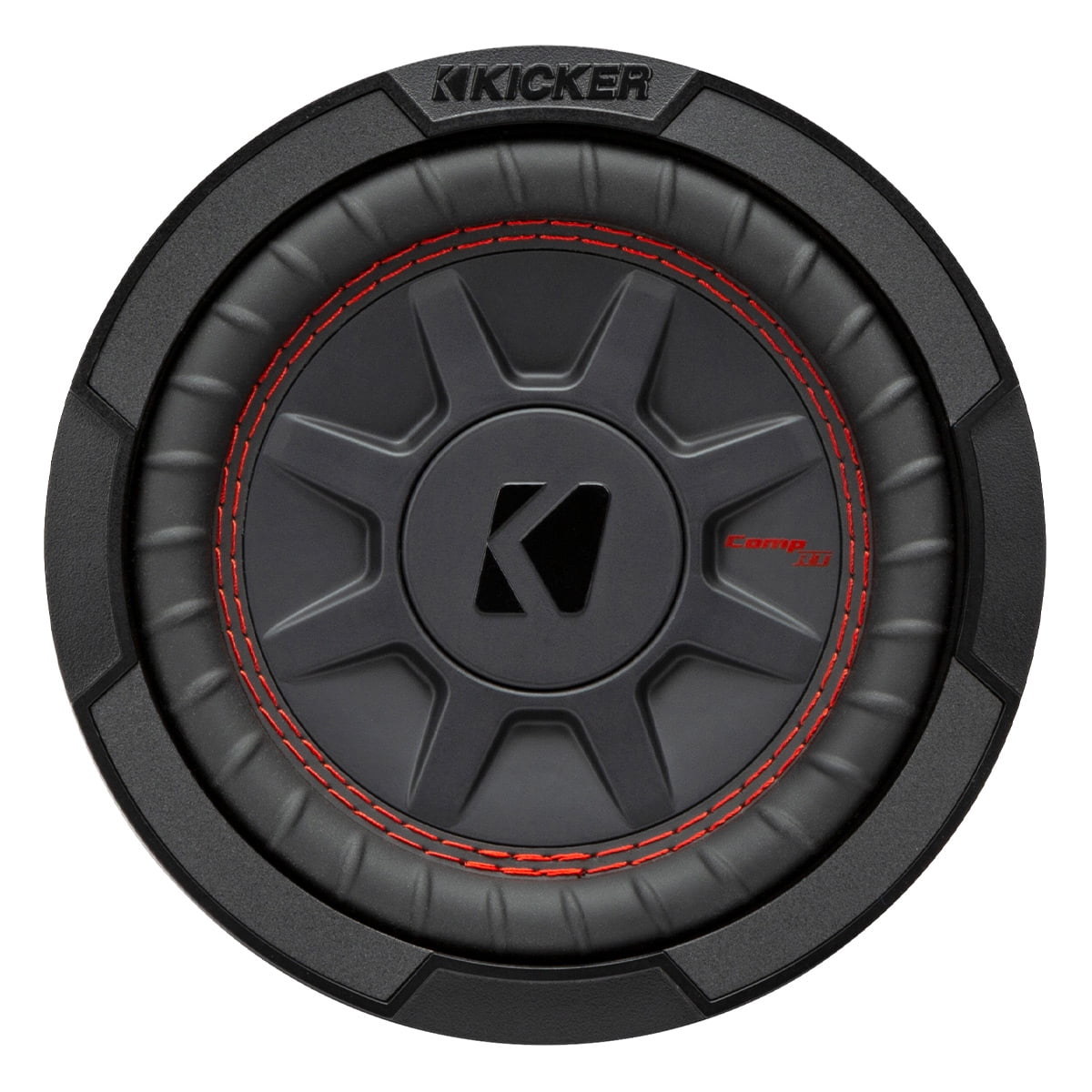 KICKER CompR 12 Inch Car Audio Subwoofer, 2 Ohm DVC, 500W RMS