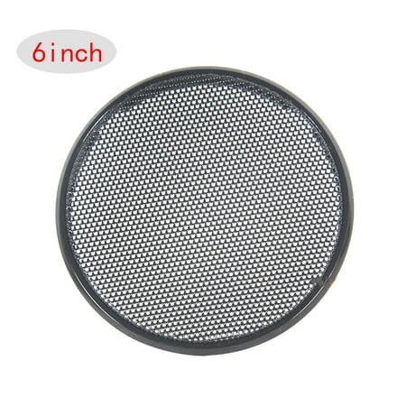 

1/2/3/4/5/6 Inch Black Car Speaker Grill Mesh Round Horn Protective Cover Circle