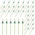 thumbnail image 1 of Halloween Witch Hat Paper Straws for Party 100Pcs Beverage Accessory, 1 of 5