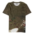 thumbnail image 1 of Elevenparis Mens Cave Cleaner Graphic T-Shirt, Brown, Medium, 1 of 2