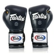 thumbnail image 3 of Fairtex BGV9 Mexican Style Blue Yellow Blue Muay Thai Boxing Glove - Heavy Hitter, 3 of 4