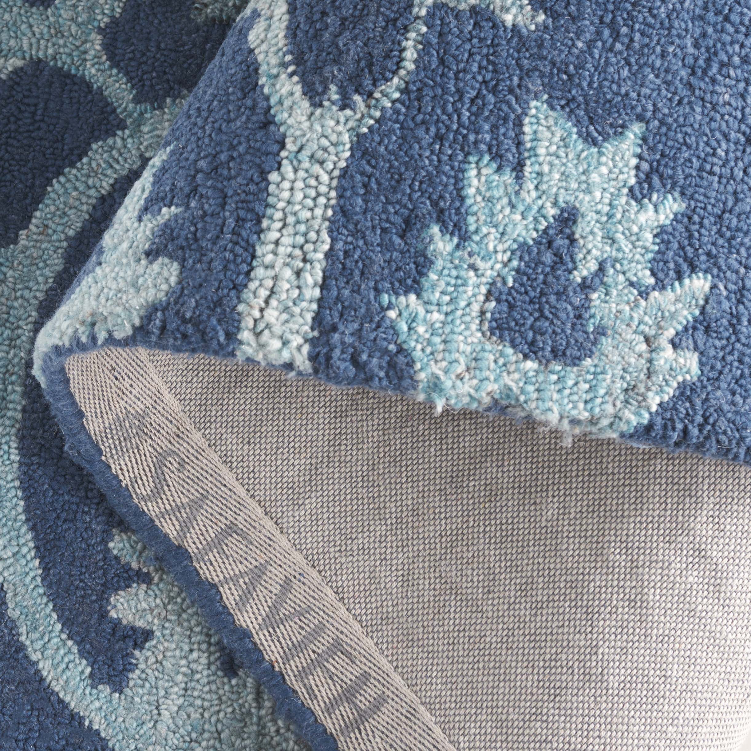 SAFAVIEH Anatolia Jamaar Floral Area Rug, Navy, 8' x 10'