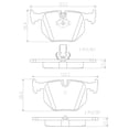 thumbnail image 2 of BALATAS CERAMICAS X5 2005 al 2006 BMW 4.8L V8 Traseras BREMBO ., 2 of 5