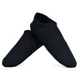 thumbnail image 2 of NuFoot Booties Men's Shoes, Best Foldable & Flexible Footwear, Fold and Go Travel Shoes, Yoga Socks, Indoor Shoes, Slippers, Black, Extra Large, 2 of 3