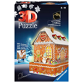 thumbnail image 1 of Ravensburger Christmas Gingerbread House Night Edition 3D puzzle 216 pc(s) Buildings, 1 of 4