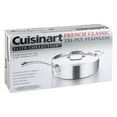 thumbnail image 3 of Cuisinart Elite Collection Tri-Ply Stainless Sauté' Pan with Helper Handle and Cover - 5.5 Quart Pan, 3 of 6