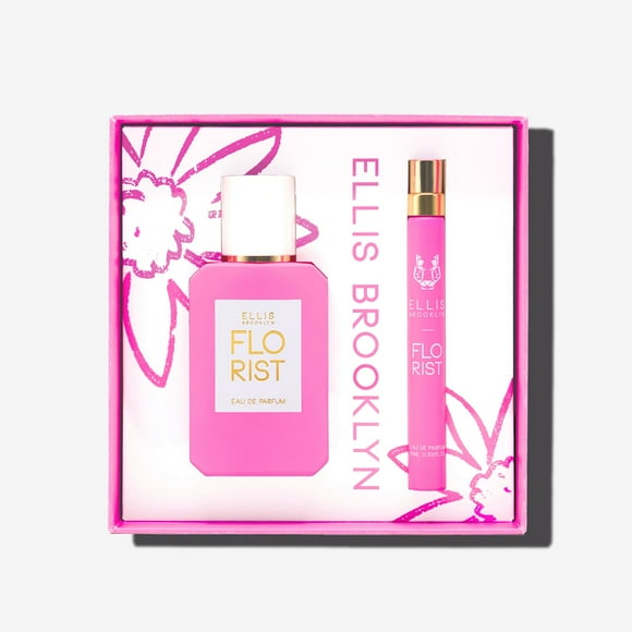 Ellis Brooklyn Coffret Cadeau Eau de Parfum â&147; Parfum Floral Frais pour Femmes avec Bergamote Italienne, Tubéreuse & Cèdre â&