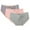 Gray, variant on Wancir 3PC Maternity Underwear Cotton Pregnancy Postpartum Underwear Maternity Panties Under the Bump Bikinis