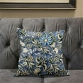 thumbnail image 5 of Flying Floral Paisley Indoor/Outdoor Pillow with Removable Cover in Gray Green Beige 20x20, 5 of 7