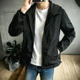 thumbnail image 4 of Ana Men Waterproof Jacket Hooded Coat Outwear Lightweight Windbreaker Breathable, 4 of 9