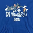 thumbnail image 2 of Tom and Jerry Movie In Pursuit Unisex Adult Pull-Over Hoodie,Royal, Large, 2 of 5