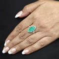 thumbnail image 5 of 925 Sterling Silver Women Jewelry Natural Amazonite Ring, 5 of 10